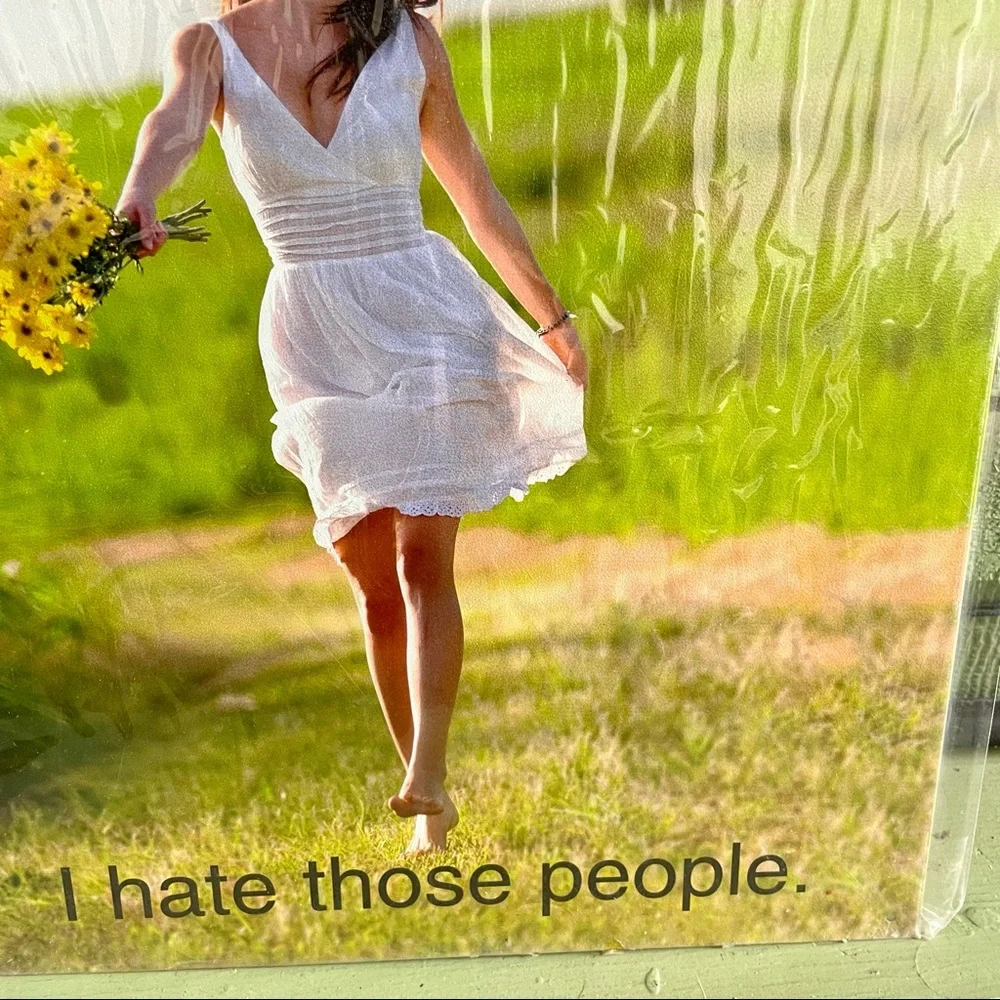 NEW People Spread Sunshine Metal Sign